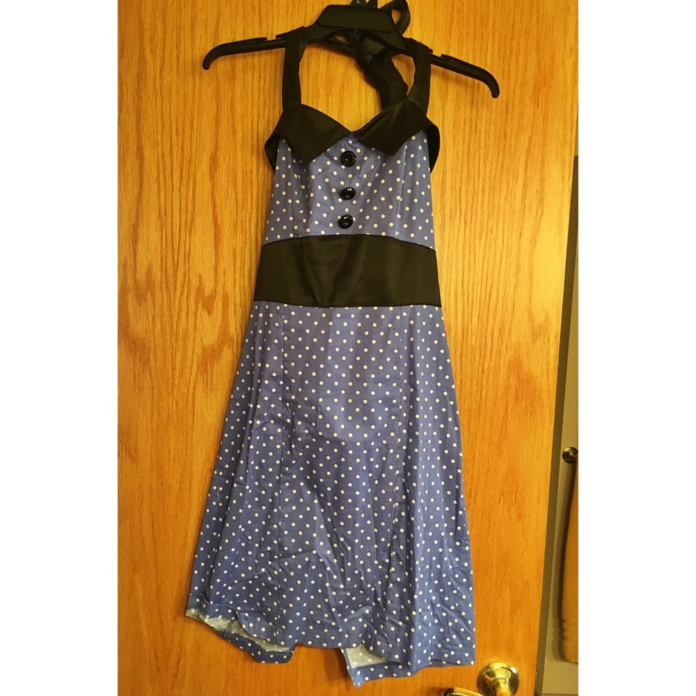 London Vintage Halter Top Dress